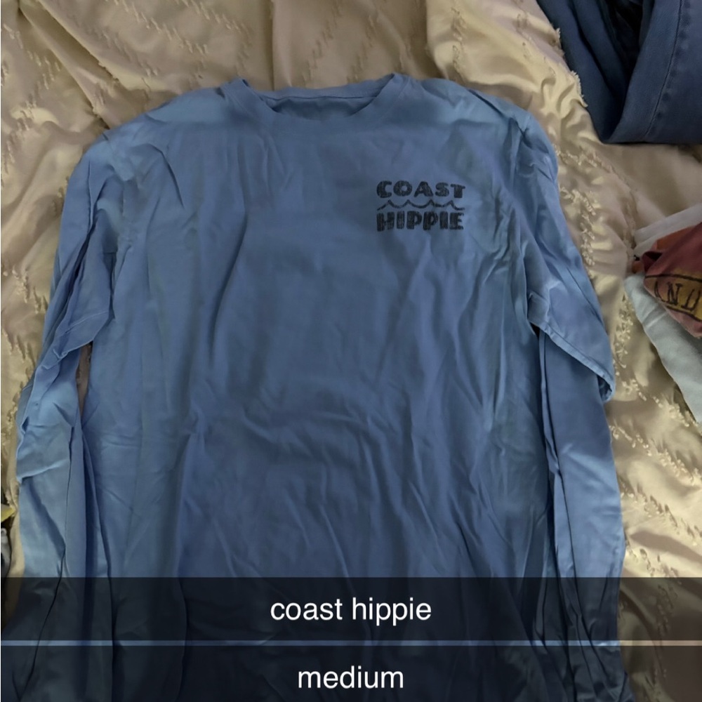 Blue Long Sleeve Tee